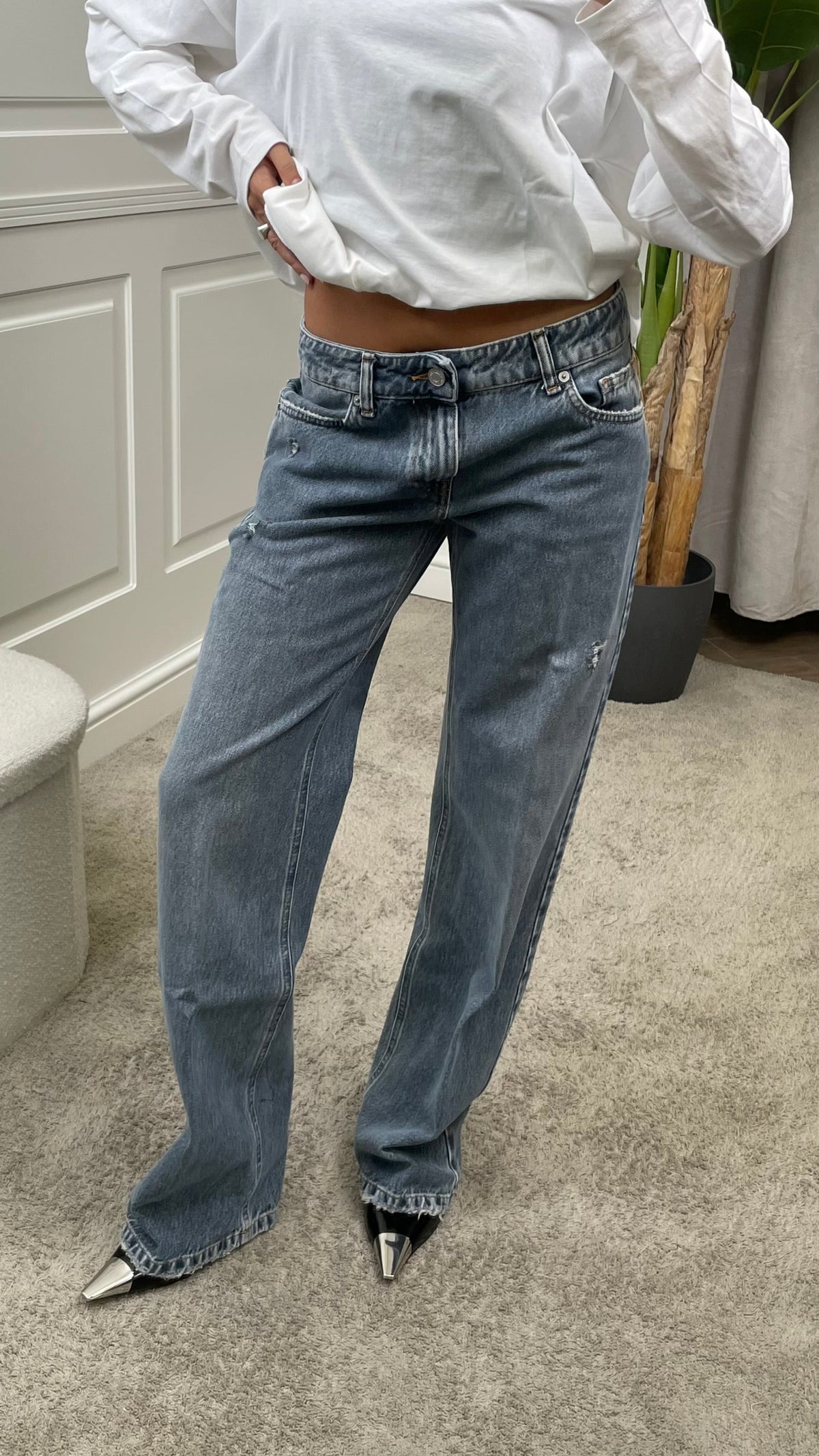 Jeans BASMA sabbiato blu Vicolo - DAC5005 -