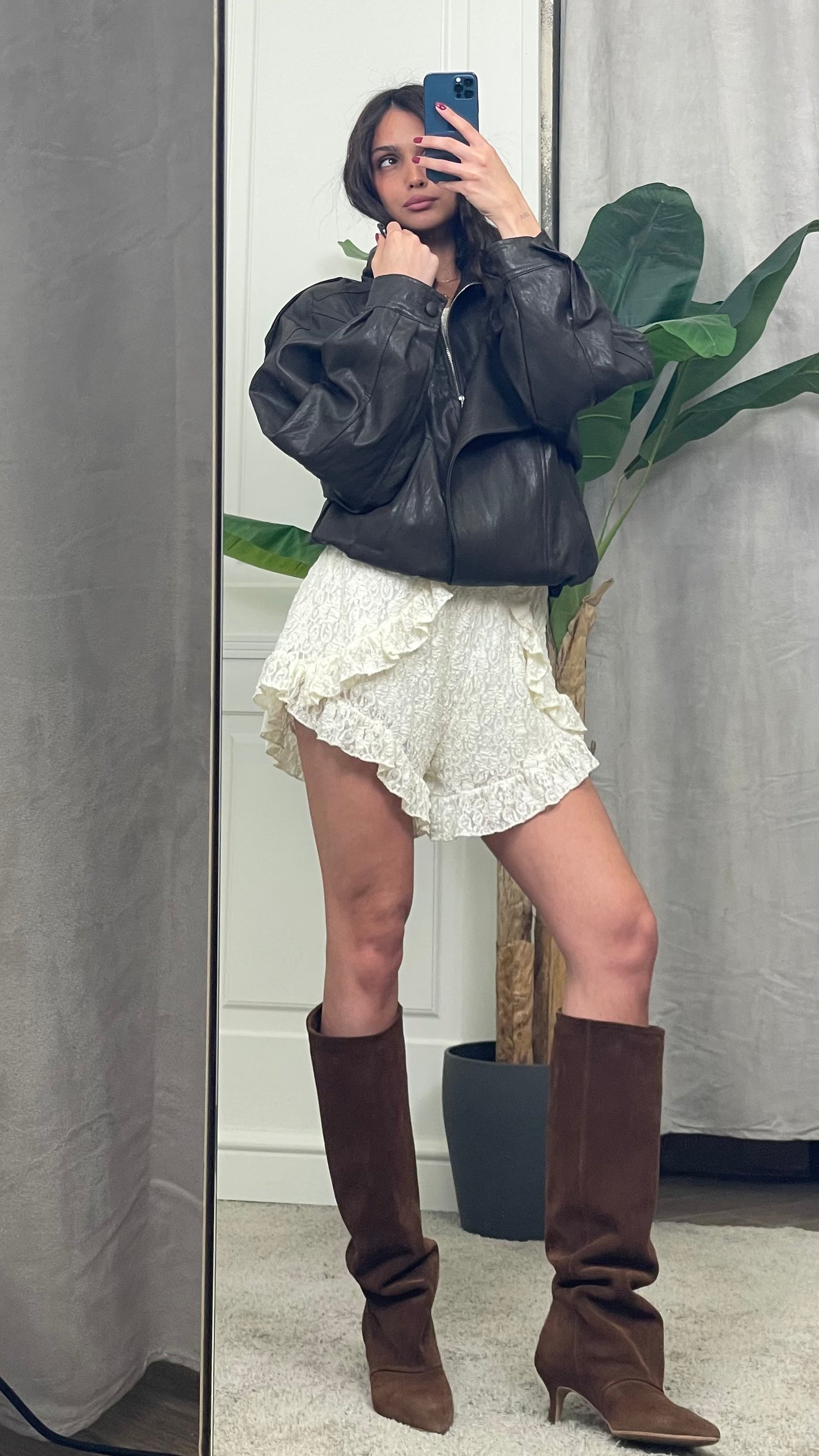 Shorts in pizzo elasticizzato HaveOne - PVS-Q412 -