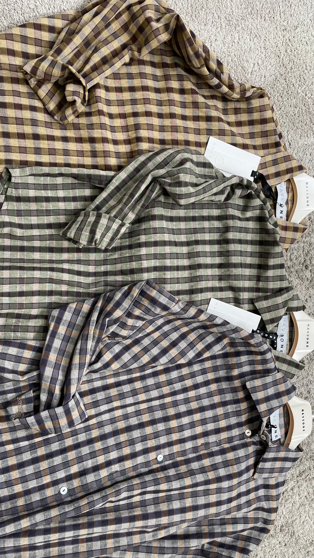 Camicia a quadri oversize HaveOne - CNO-R060 -