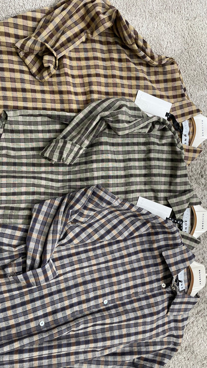 Camicia a quadri oversize HaveOne - CNO-R060 -