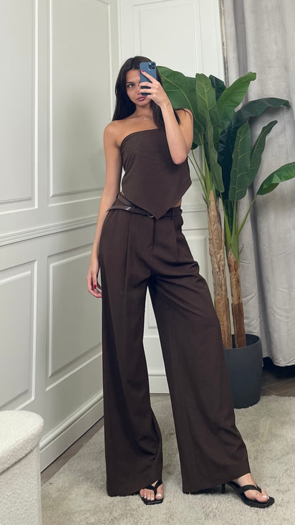 Pantalone con pinces HaveOne - PIA-Q551 -