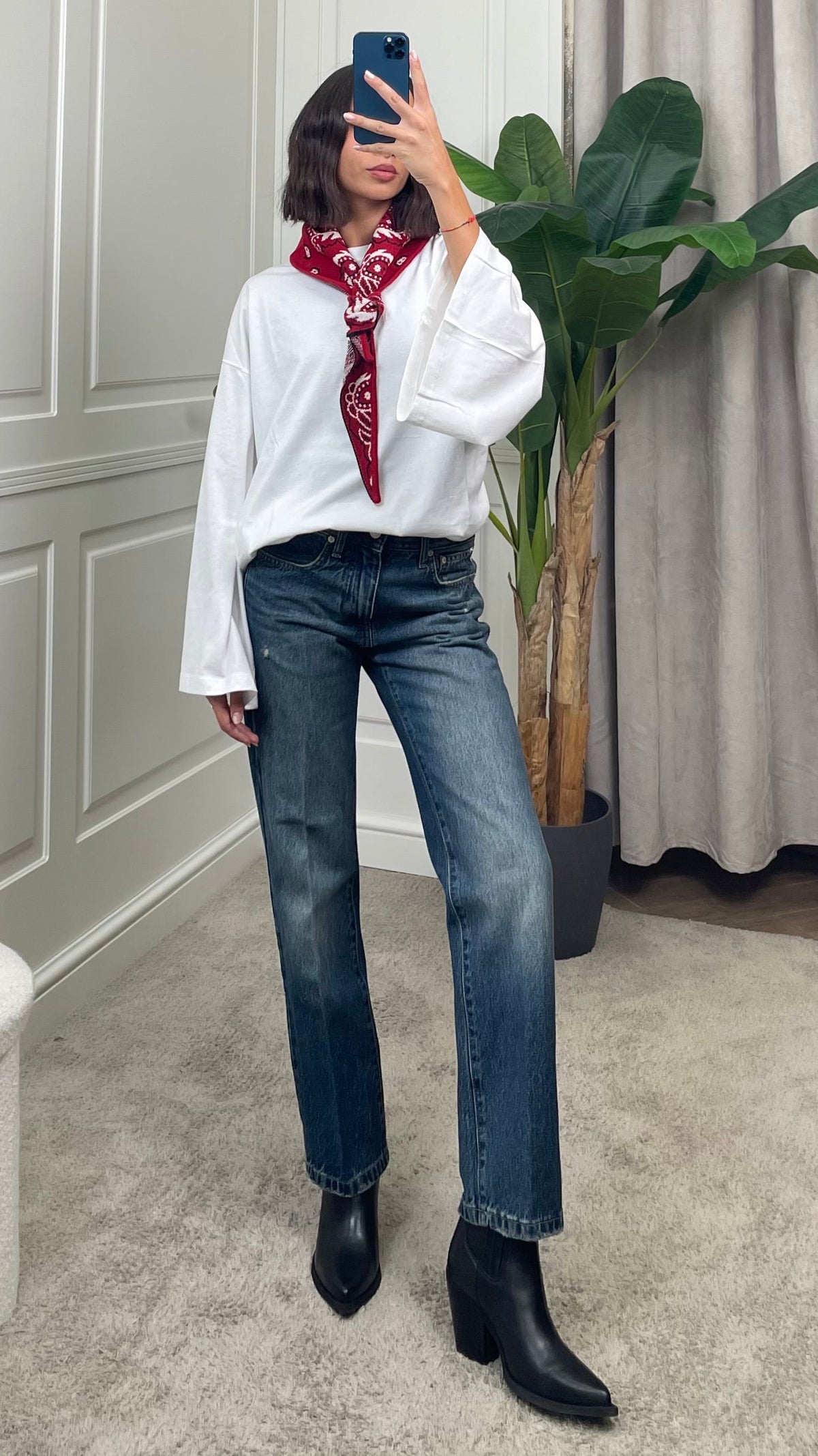 Jeans ZEKE mom fit blu Vicolo - DAC5101 -