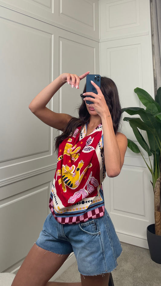 Top foulard India HaveOne - RVS-Q261 -