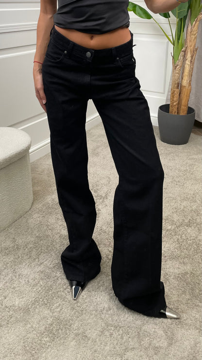 Jeans ALEX relaxed fit denim nero Vicolo - DAC5052 -