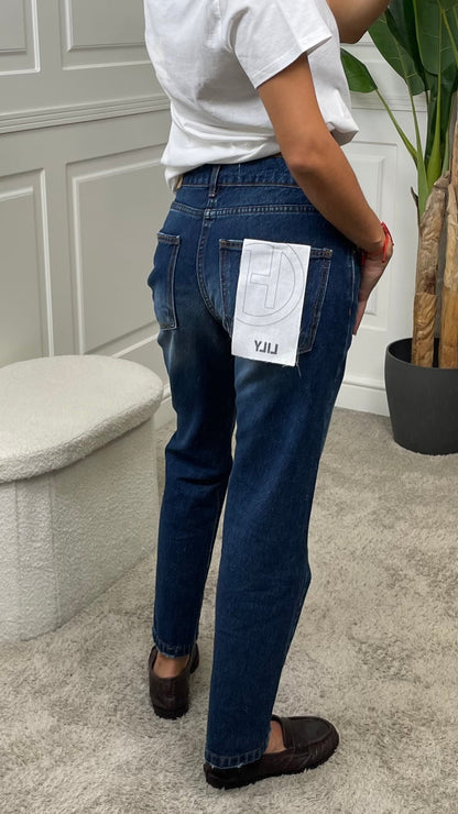 Jeans LILY HaveOne lavaggio scuro - PGZ-Q282 -