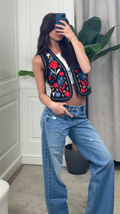 Gilet ricami HaveOne - IJJ-Q029 -