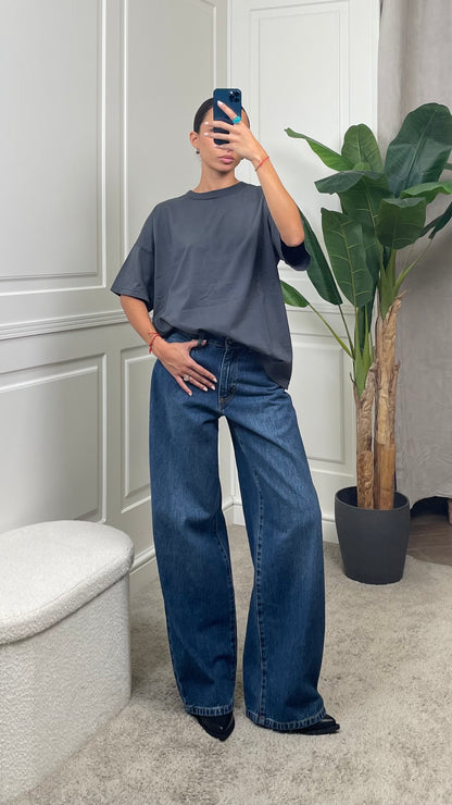 T-shirt oversize mezza manica Vicolo - UAC0084 -