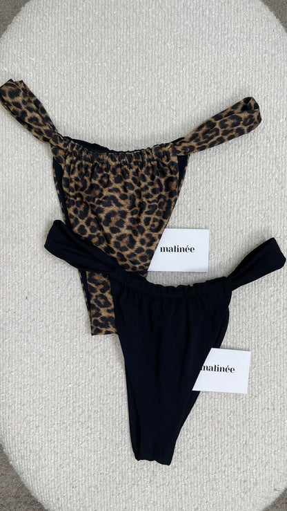 Adele Slip nero/maculato Matinée - EM2149 -