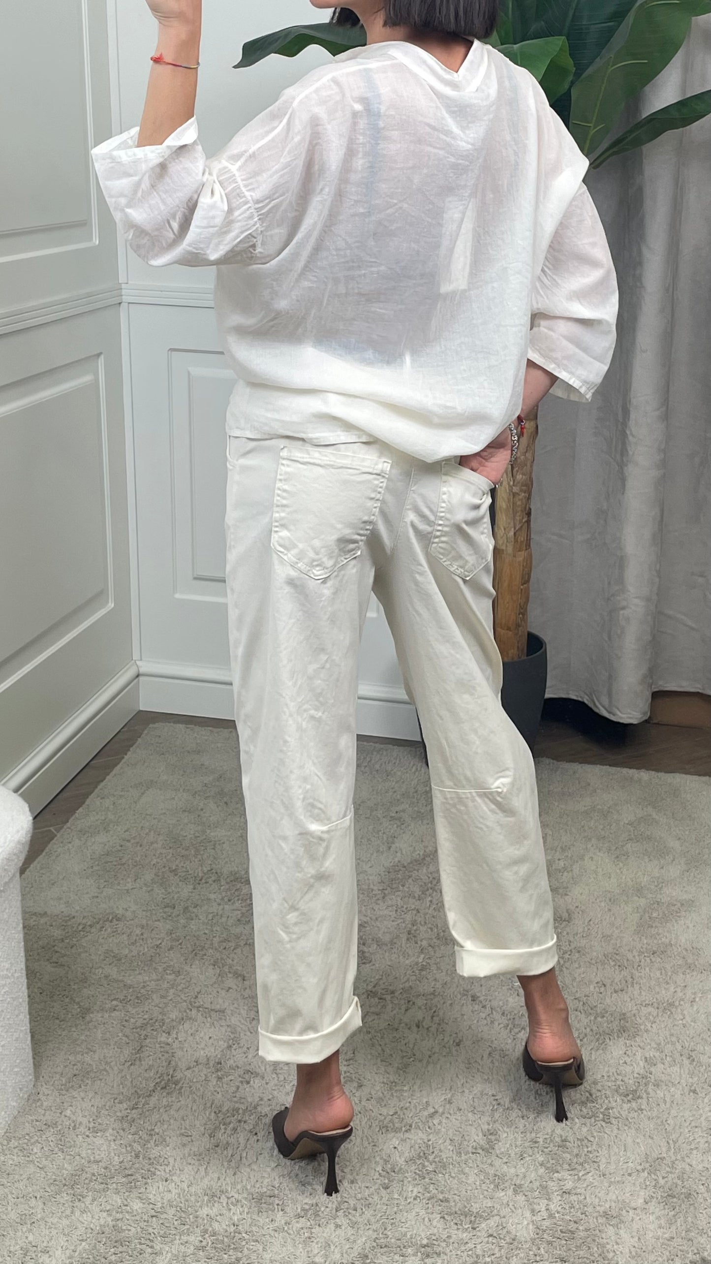 Pantalone in cotone HaveOne - PFW-Q585 -