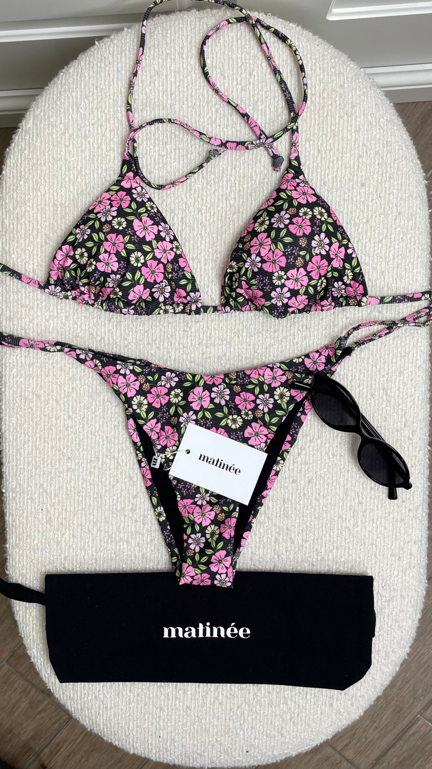 Kate fantasia fiore nero Matinée