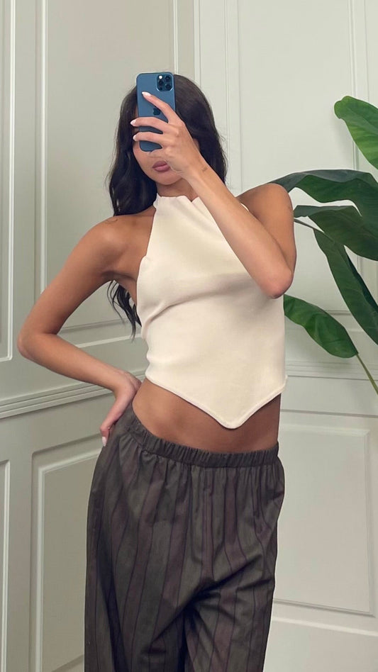 Top in maglia scollo americana Vicolo - 2AB2186 -