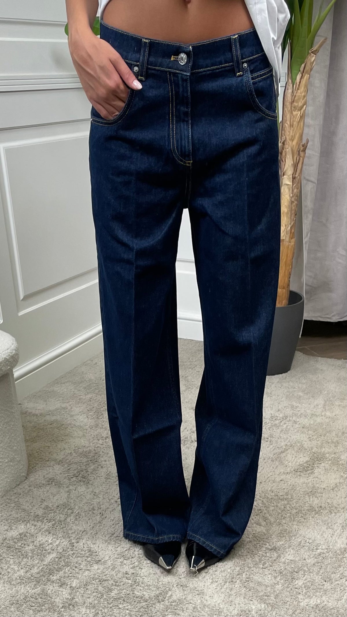 Jeans MIA denim blu scuro Vicolo - DAC5057 -