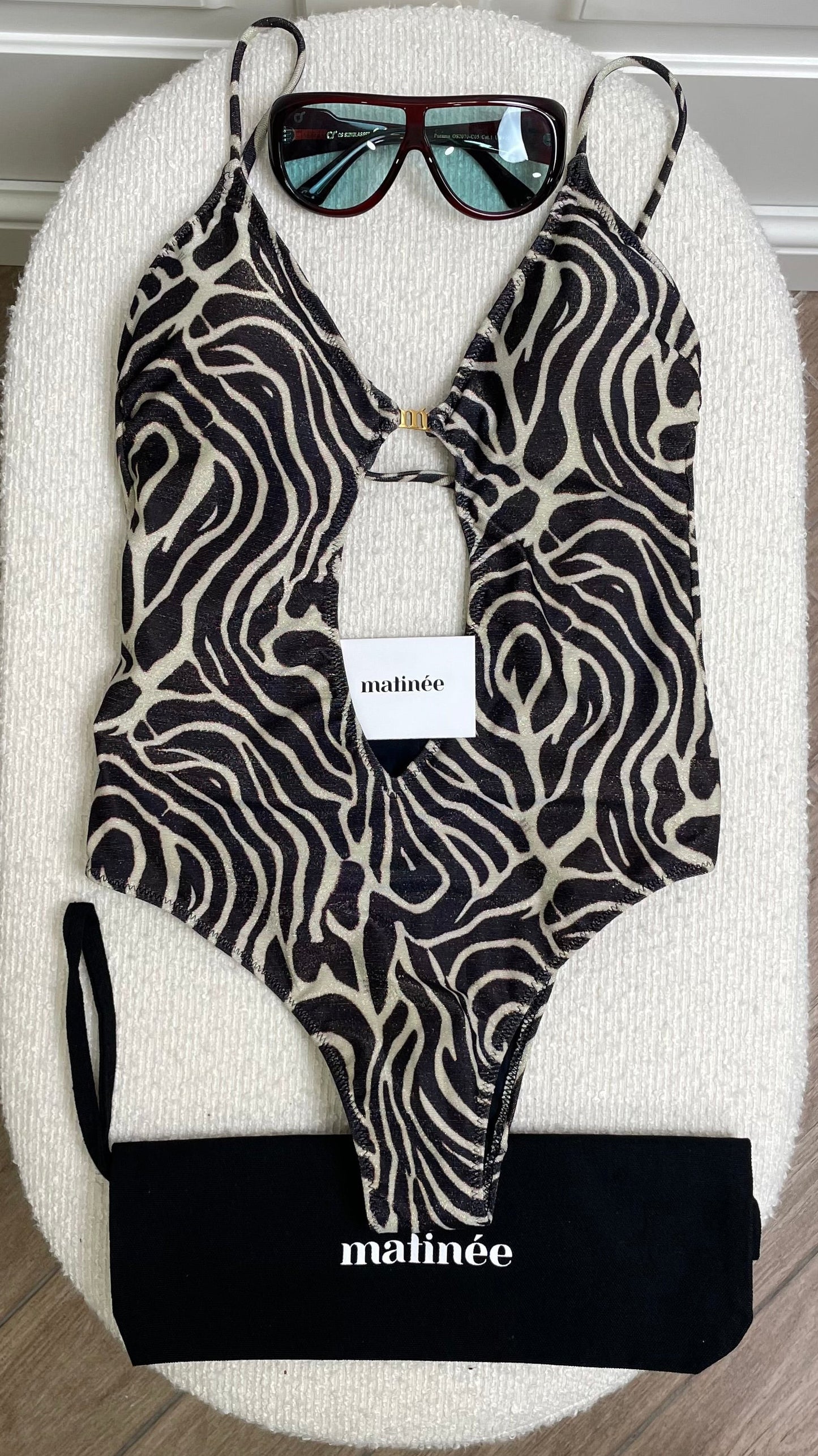 Lilly fantasia zebrato bianco