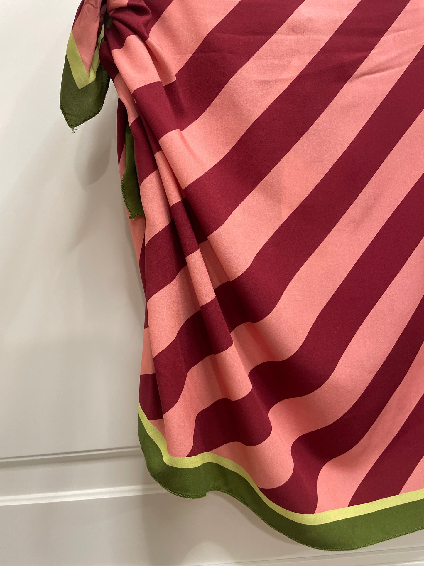 Minigonna pareo rigata rosso/fuxia HaveOne - GVS-Q271 -
