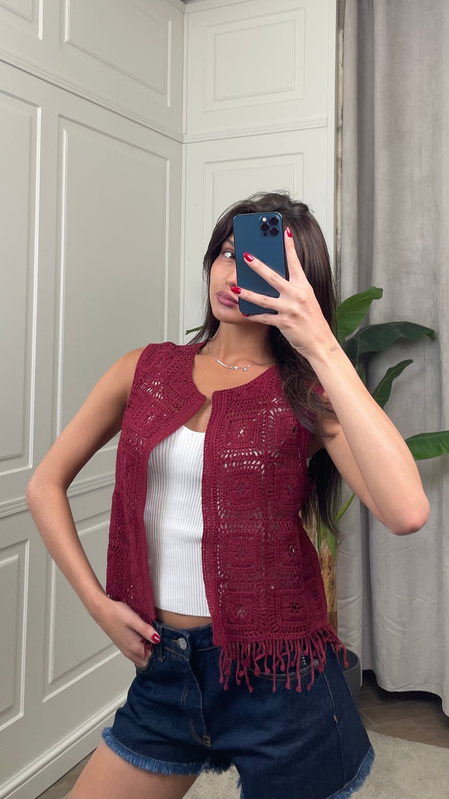 Gilet uncinetto Vicolo - 5AB5026 -