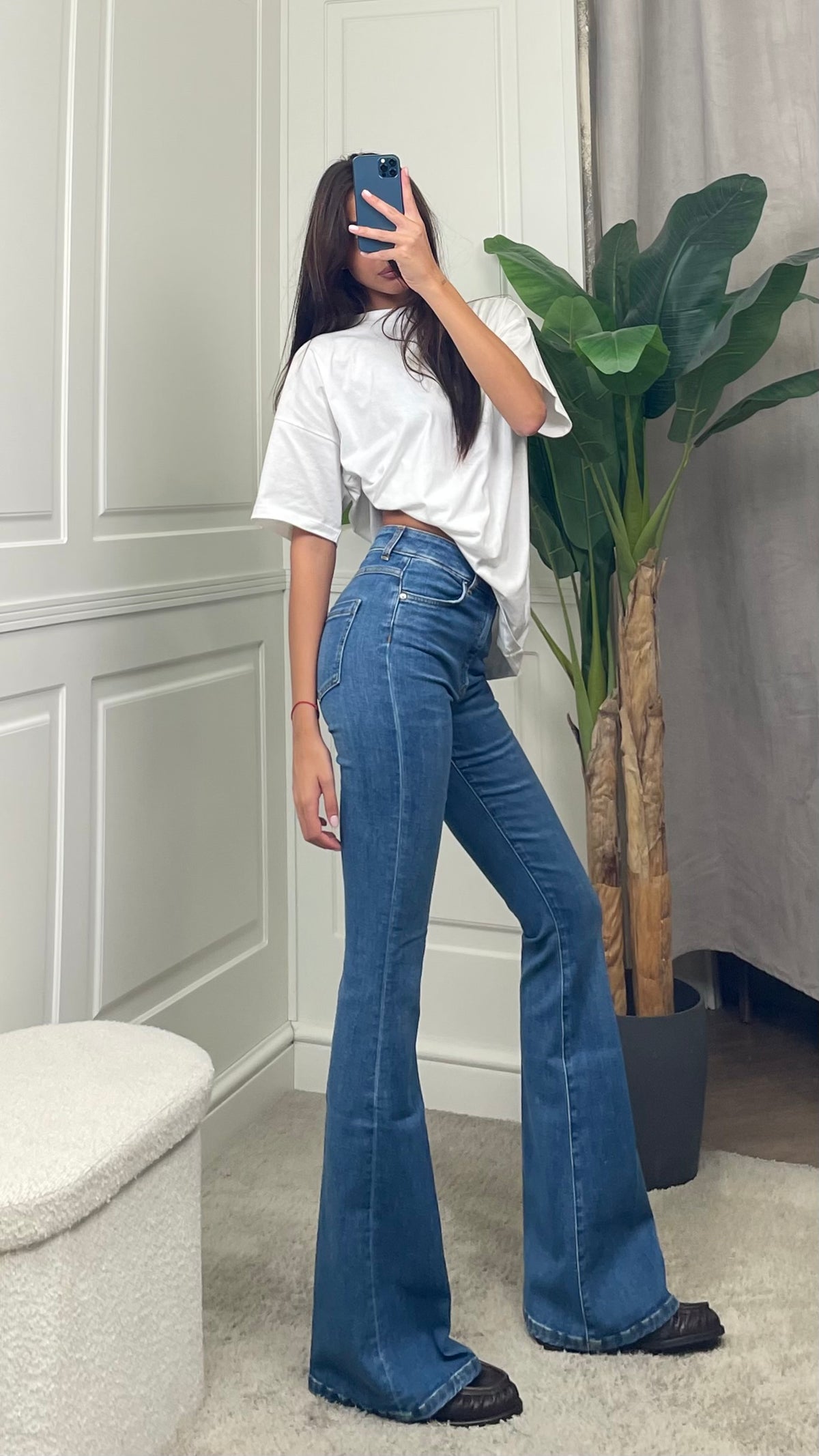 Jeans GISELLE flare blu Vicolo - DAC5063 -
