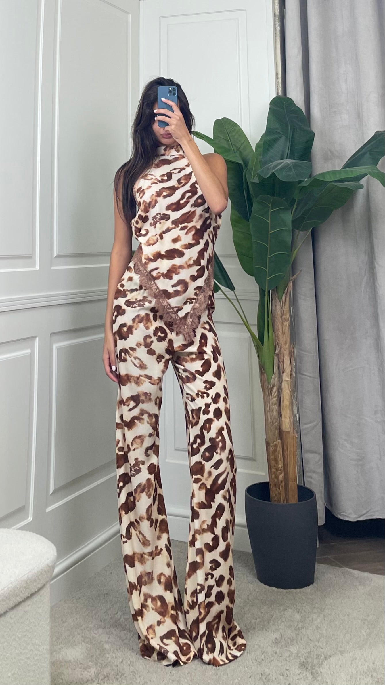 Top fazzoletto fantasia animalier HaveOne - RMA-Q215 -