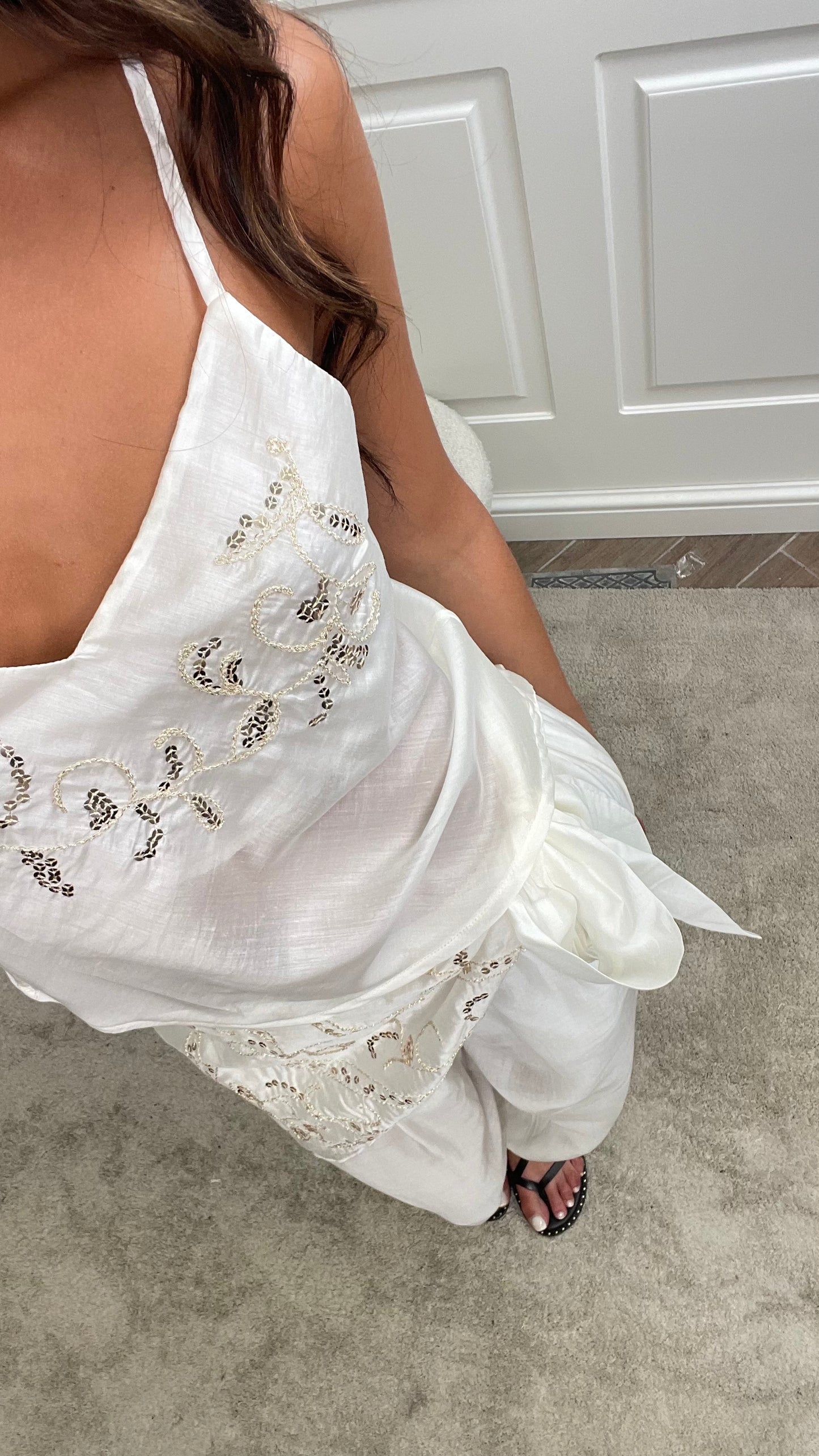 Top Jasmine ricamato HaveOne - RVS-Q068 -