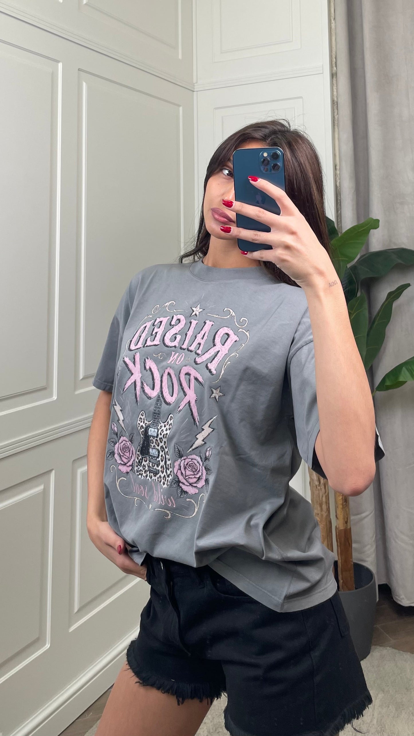 T-shirt con stampa Vicolo - RAB0893