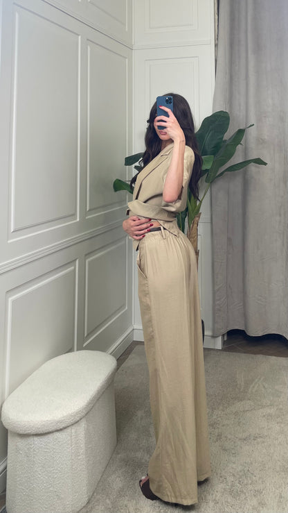 Pantalone gamba larga HaveOne - PIA-Q563 -