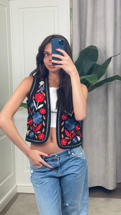 Gilet ricami HaveOne - IJJ-Q029 -