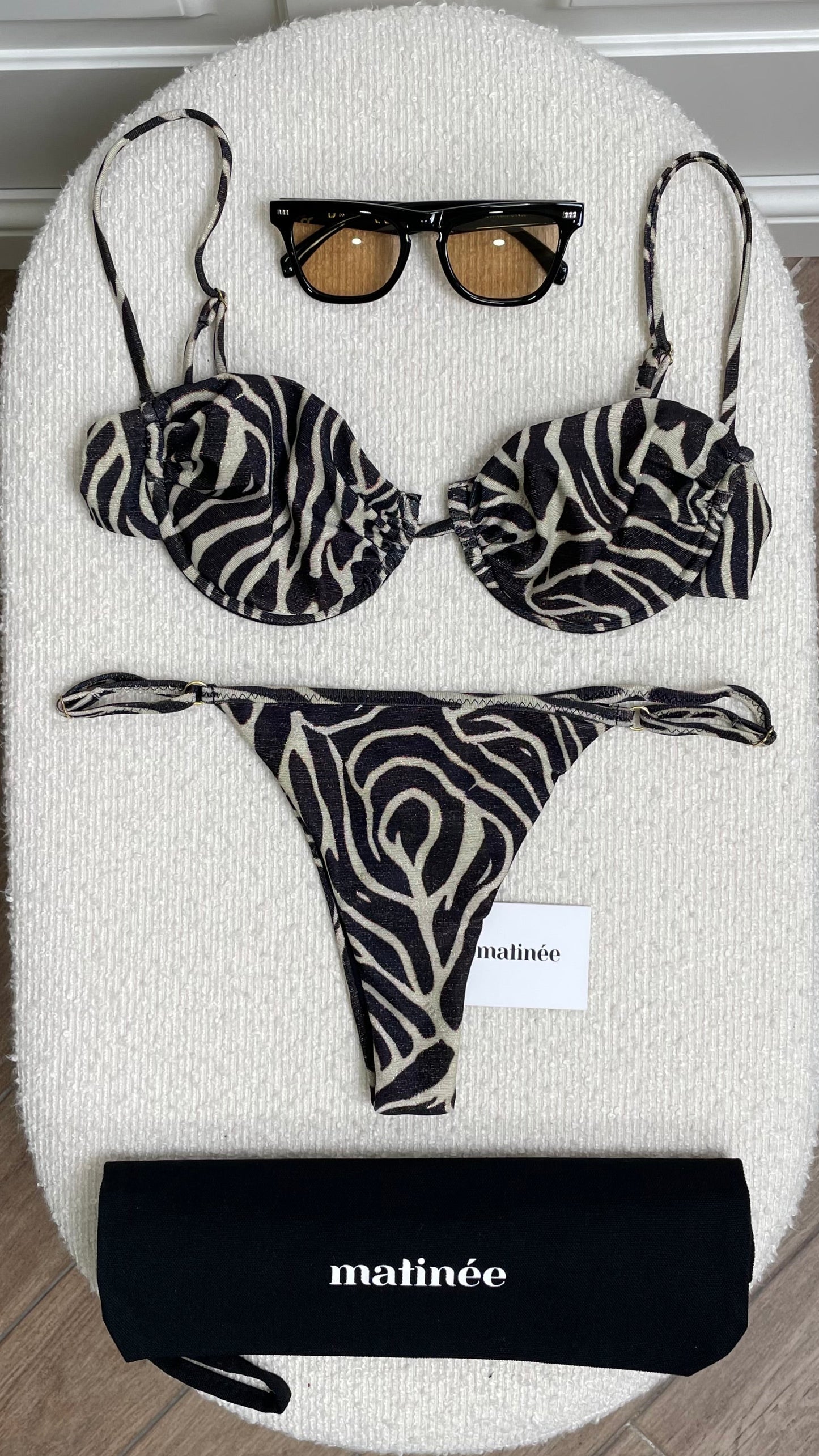Marina fantasia zebrato bianco Matinée