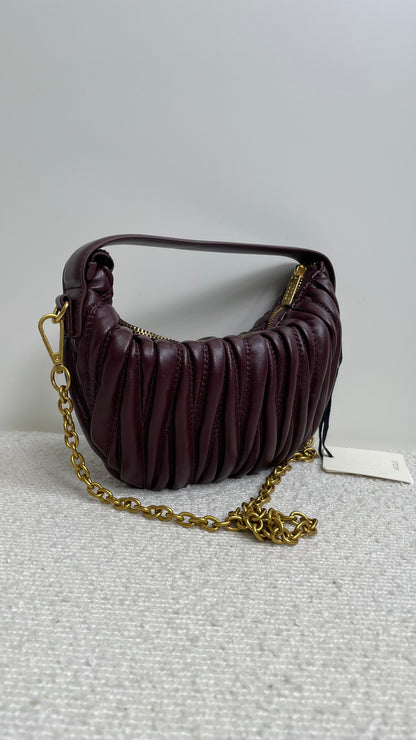 Borsa Croissant borgogna Vicolo - XAC0051 -