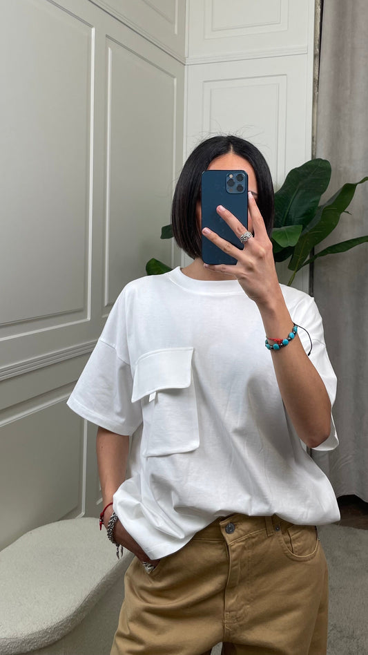 T-shirt con Taschino Vicolo - UAB0373 -