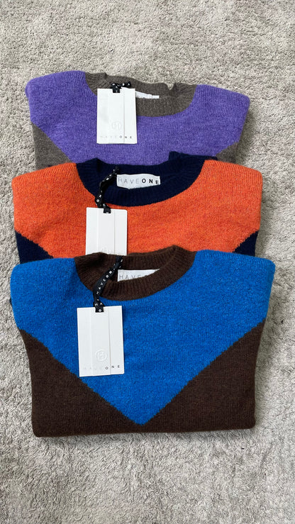 Maglione double color HaveOne - MMP-R162 -