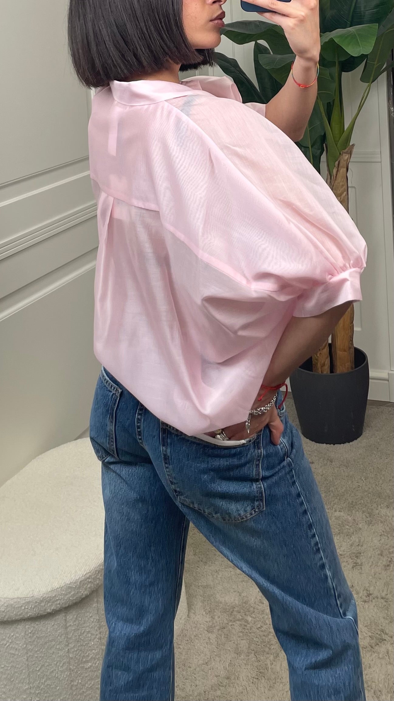 Camicia oversize semitrasparente Vicolo - TAB2383 -