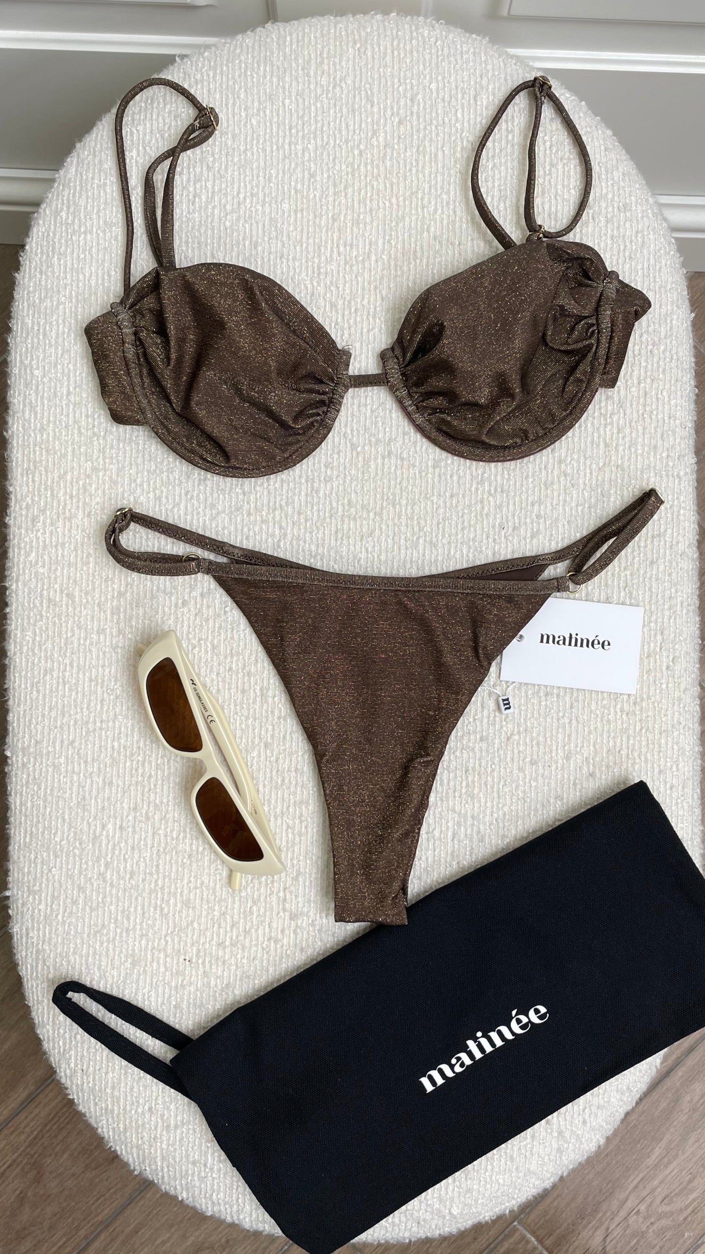 Marina Lurex marrone Matinée