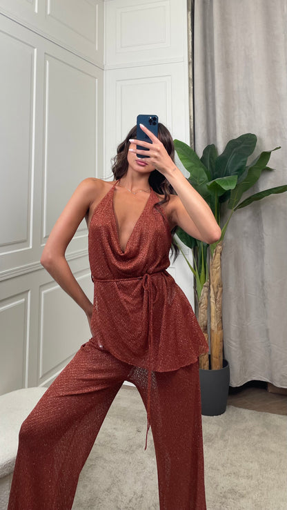 Top halter glitter HaveOne - RVS-Q070 -