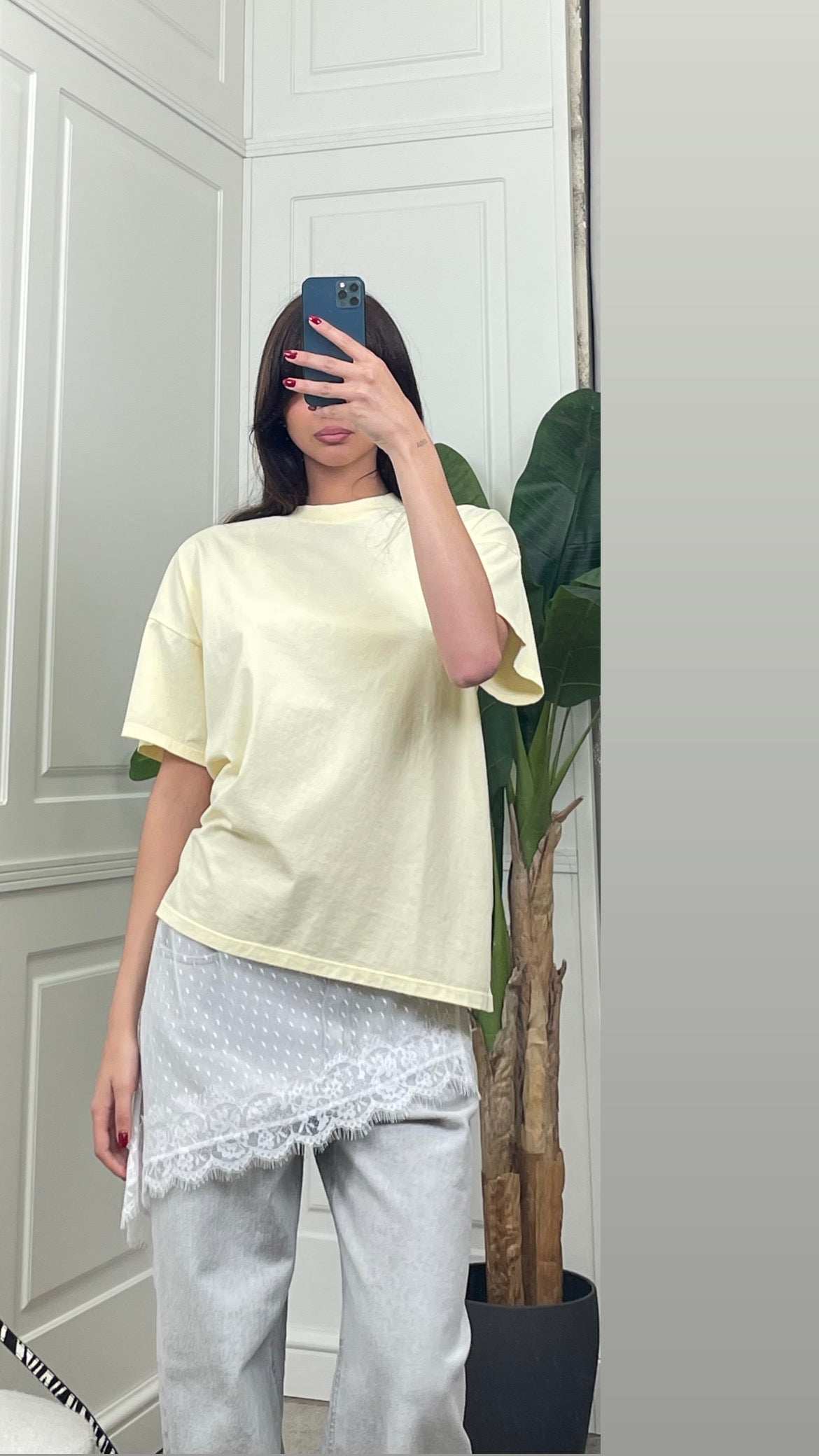 Top in pizzo "HaveOne"  -AVS Q056-