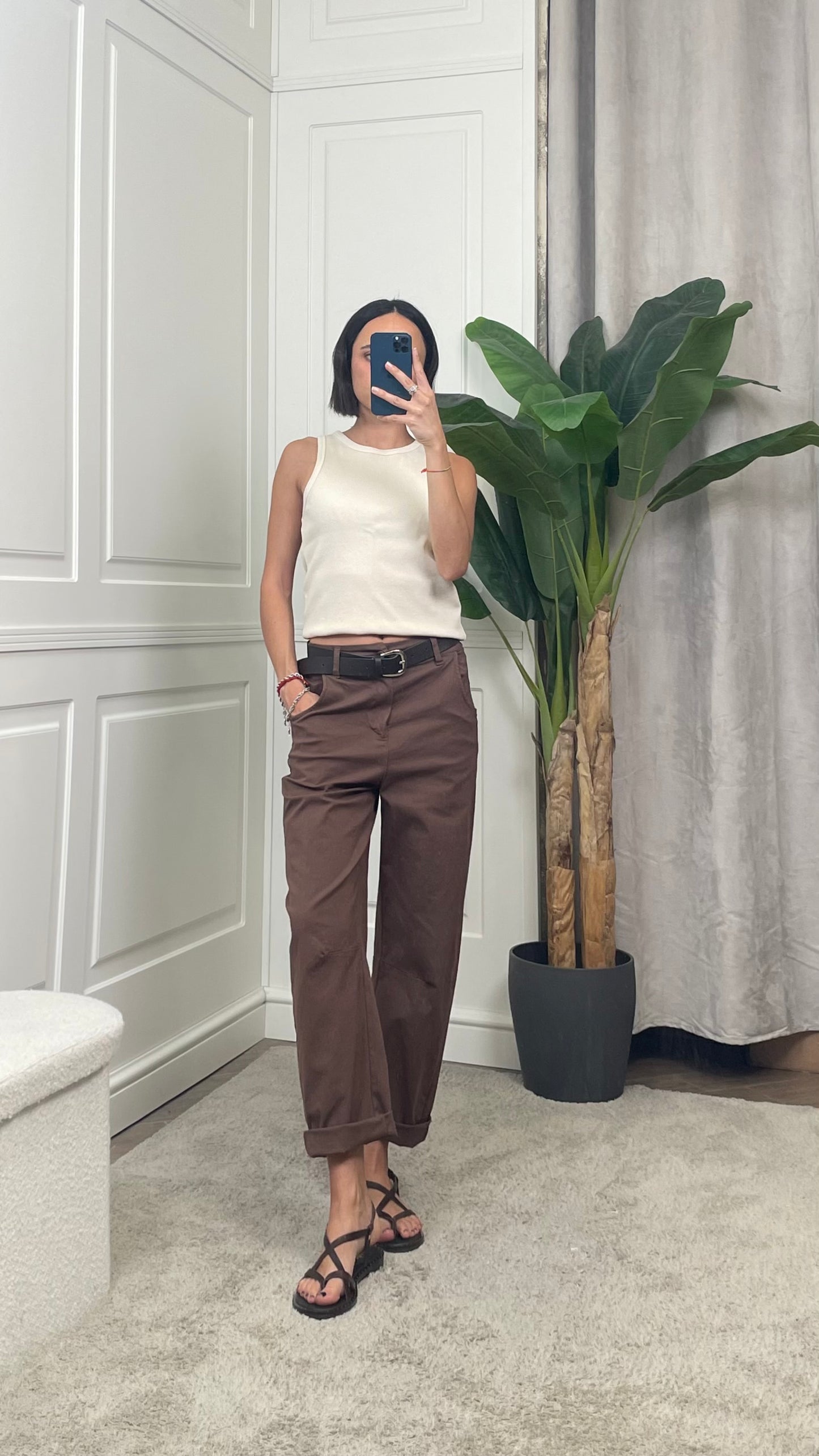 Pantalone in cotone HaveOne - PFW-Q585 -