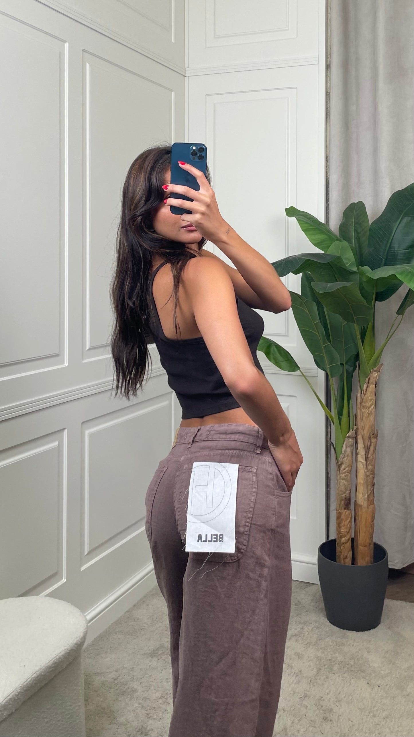 Pantalone bella Puro Lino HaveOne - PLS-Q222 -