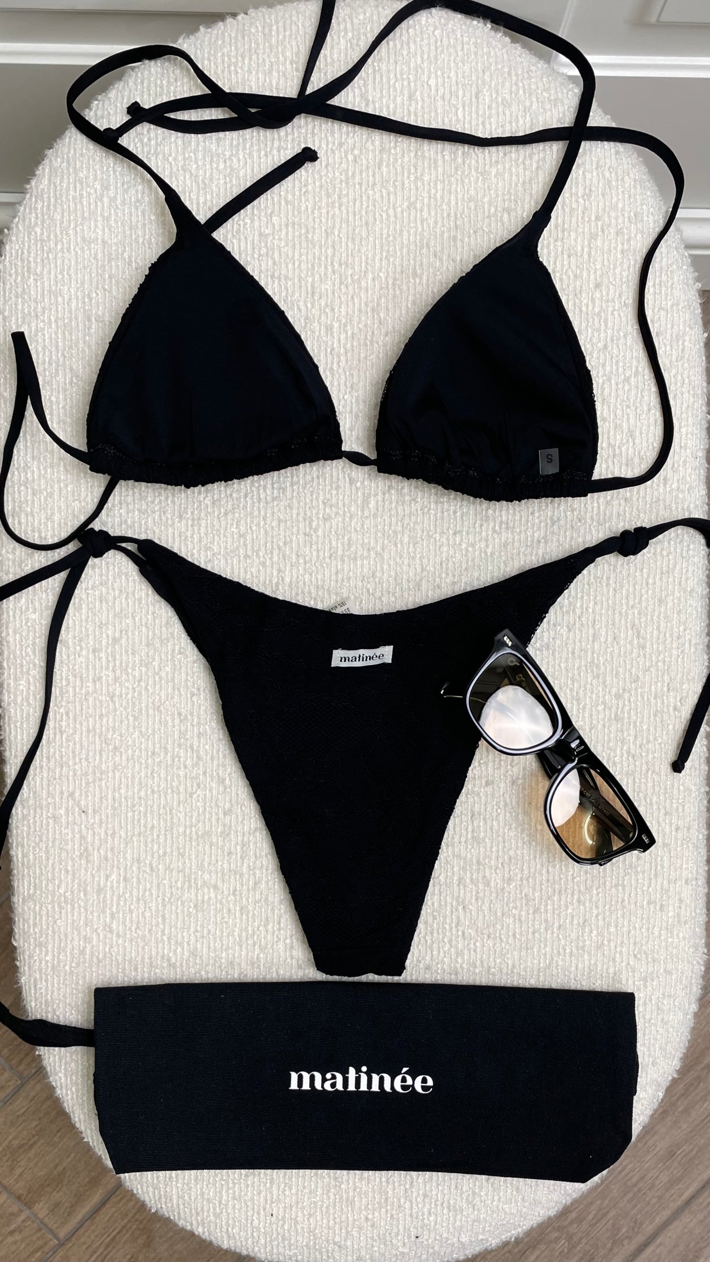 Kate merletto nero Matinée