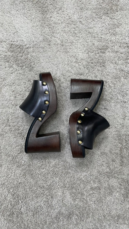 Sandalo sabot con tacco Divine Follie - 2581 -