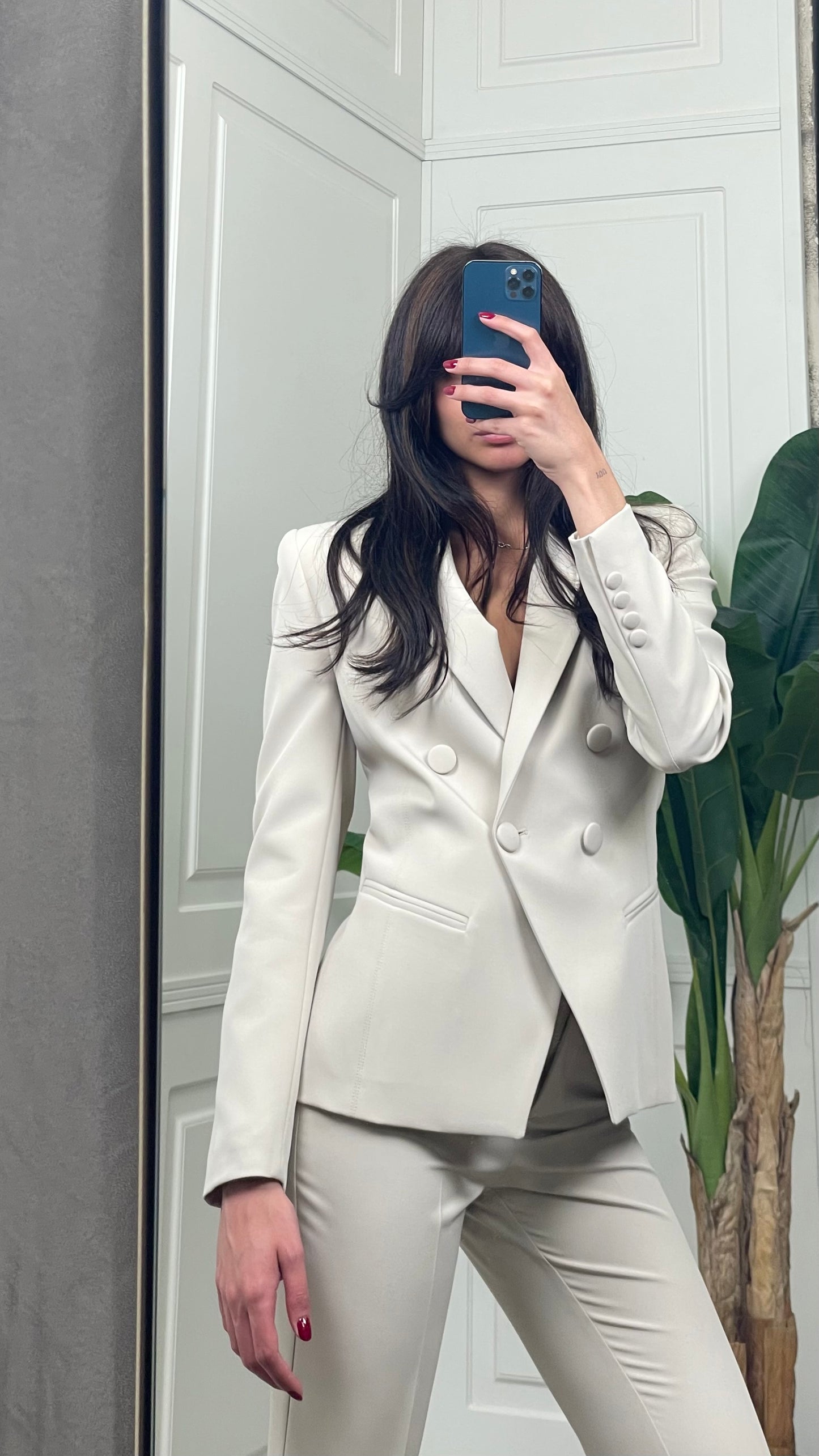Blazer Greige Silence Limited -NPR235KEY-