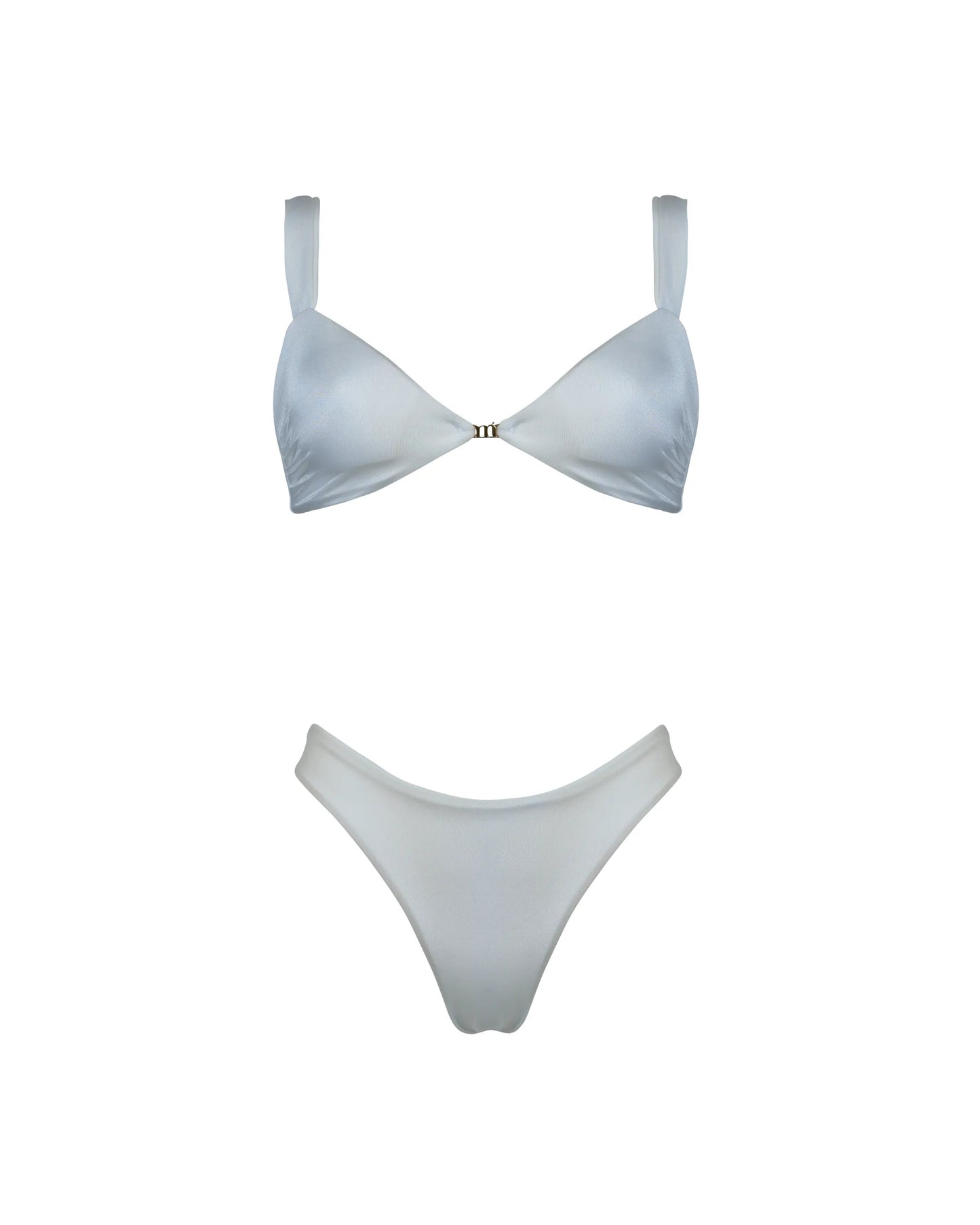 Jane lycra lucida bianco Matinée