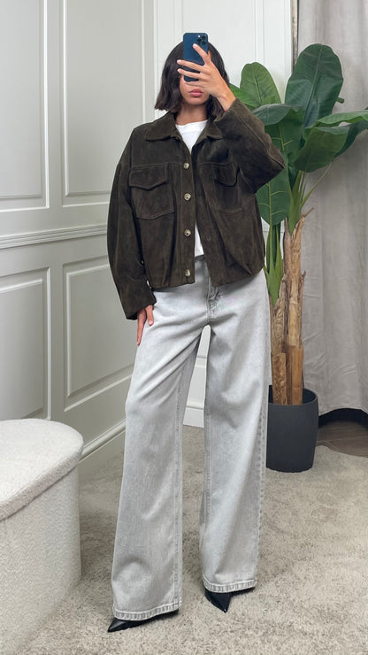 Jeans HaveOne "Bella" grigio chiaro -PLS-Q028-