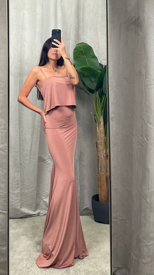 Abito Silence Limited "Ariel Dress" Nude
