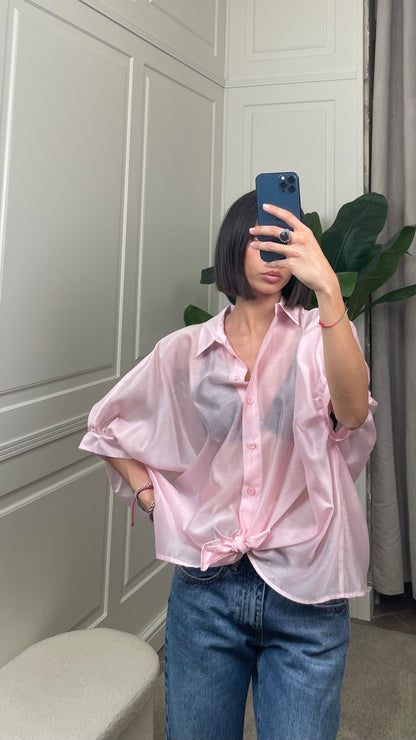 Camicia oversize semitrasparente Vicolo - TAB2383 -
