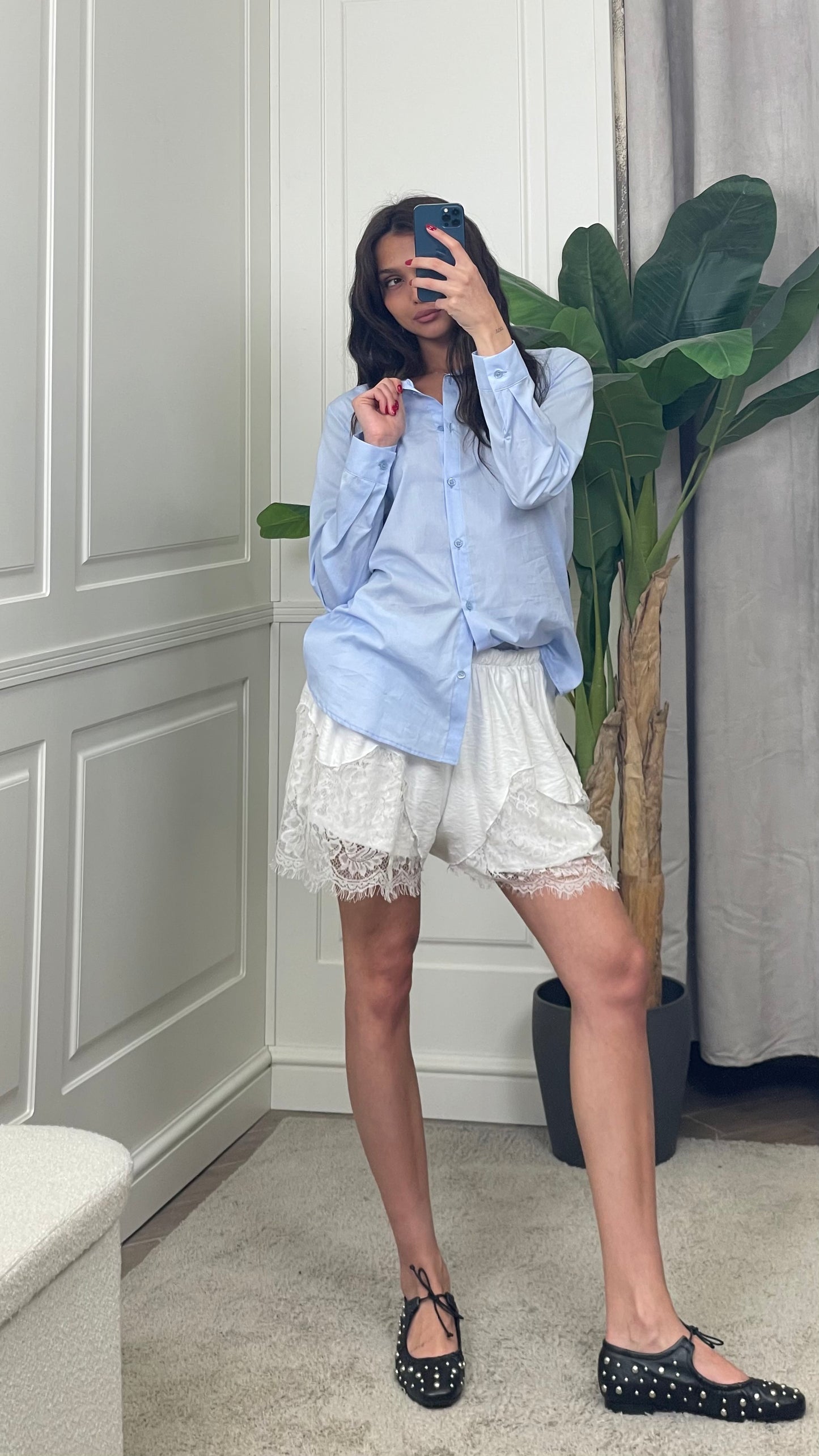 Shorts con pizzo HaveOne - PVS-Q383 -
