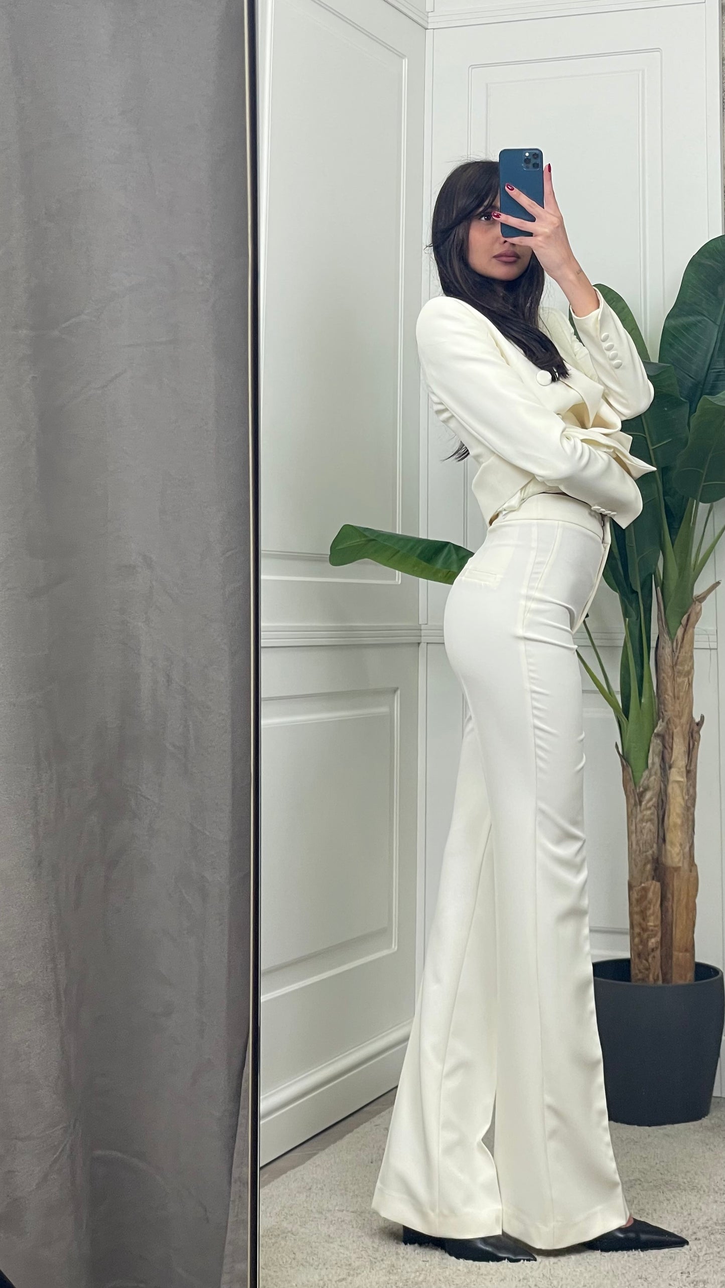 Pantalone Flare latte Silence Limited - NP2003KEY -