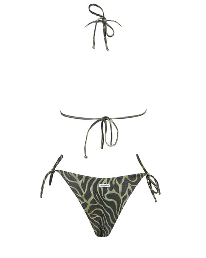Kate fantasia zebrato verde Matinée - CB7010 -