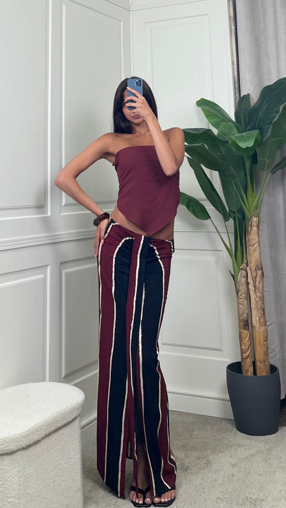 Gonna lunga con pieghe HaveOne - GFW-Q194 -