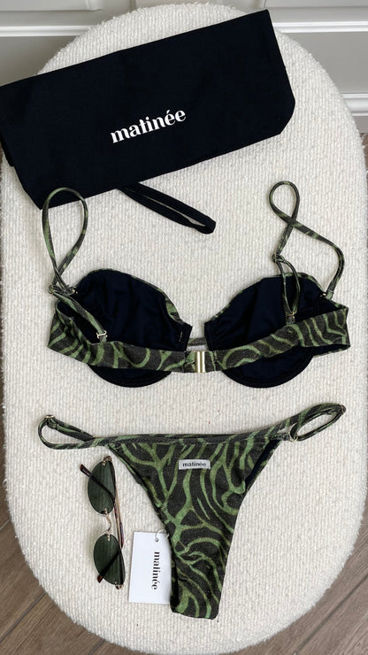 Marina fantasia zebrato verde Matinée