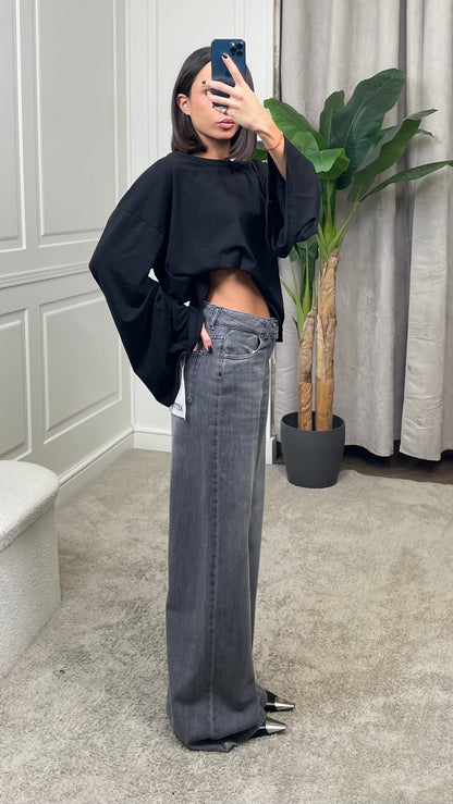Jeans Ketty nero HaveOne - PGZ-R057 -