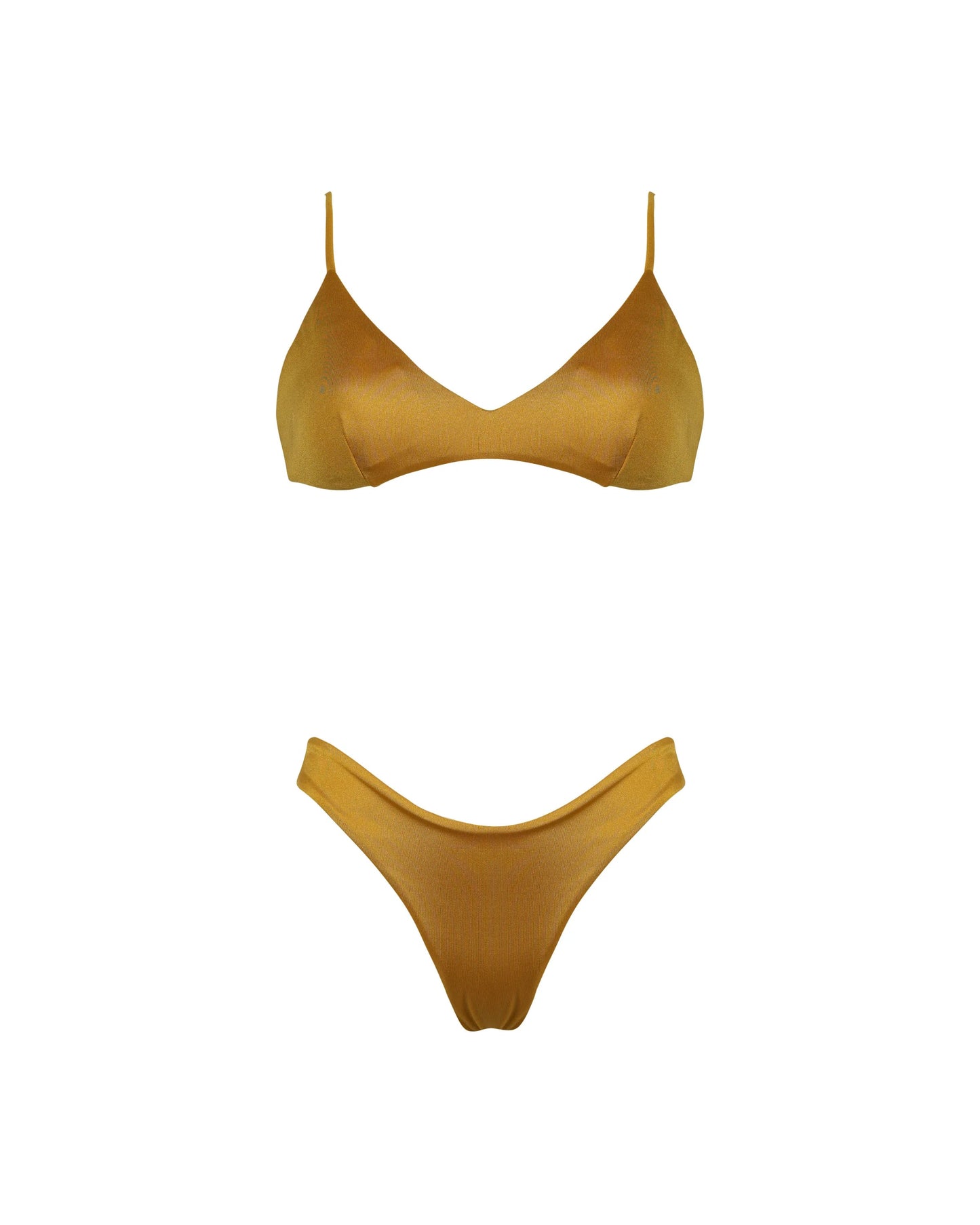 Tina lycra lucida ocra Matinée