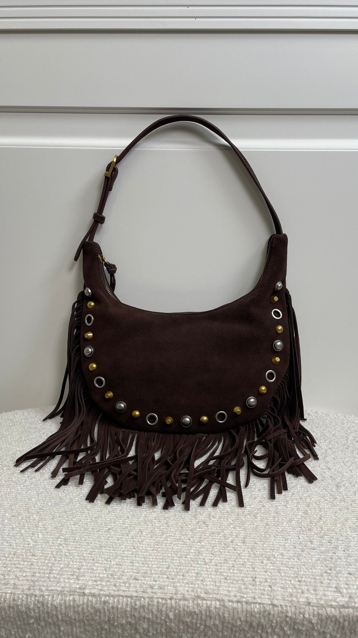 Borsa scamosciata Vicolo - XAC0025 -